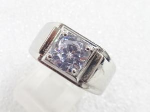 クリスタル　指輪(17.5号)